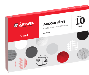 Grade 10 Accounting 3-in-1 CAPS