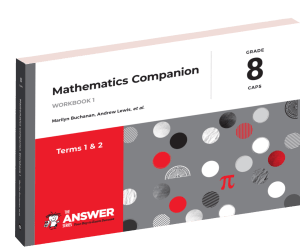 Grade 8 Maths Companion Workbooks 1 & 2 (SET)