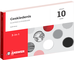 Graad 10 Geskiedenis 3-in-1 KABV