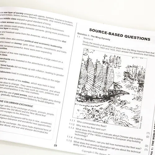 grade 10 history essay questions