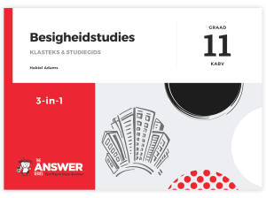Graad 11 Besigheidstudies 3-in-1 KABV