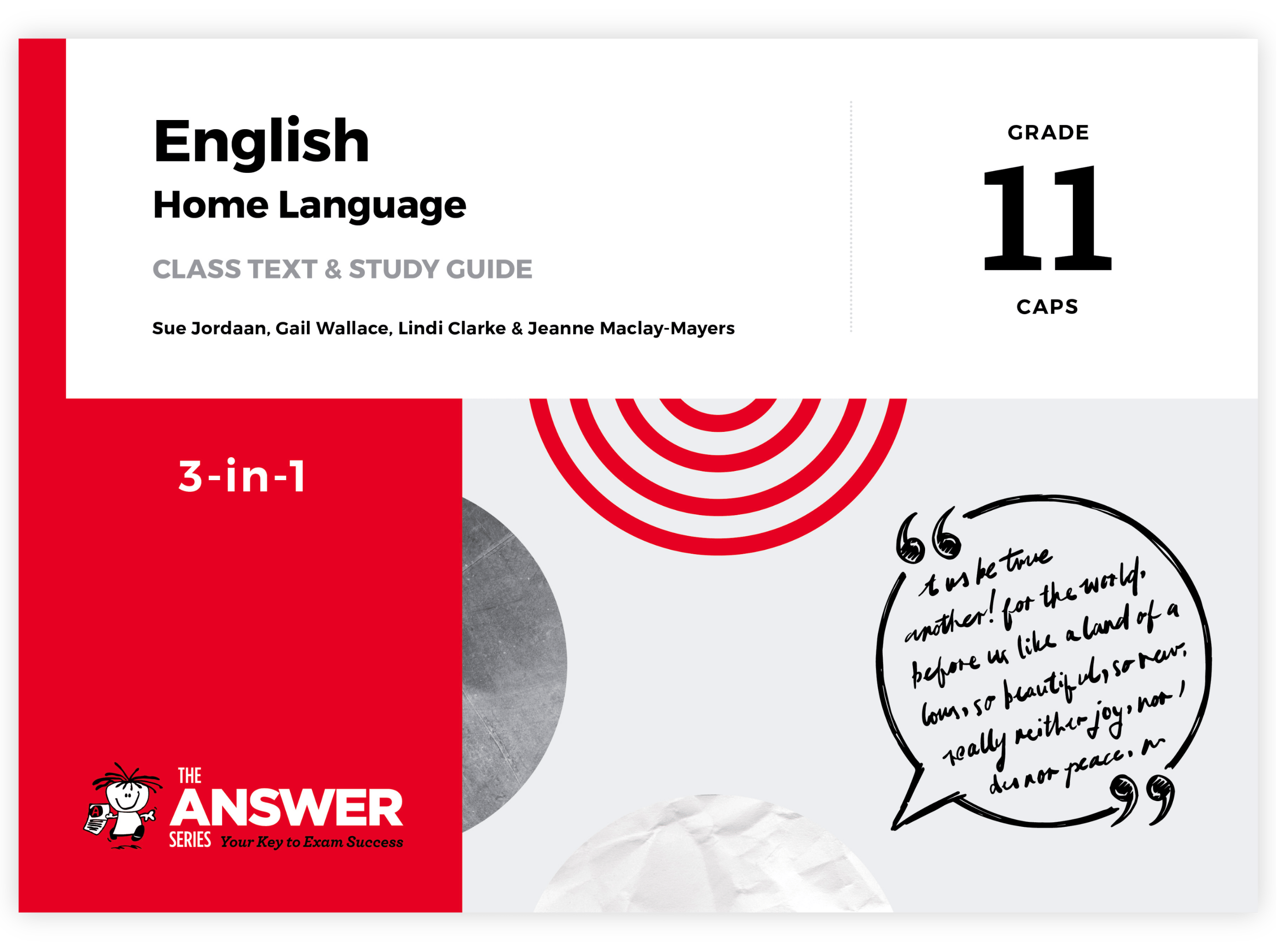 Grade 11 English HL 3-in-1 CAPS