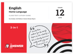 Grade 12 English HL 3-in-1 CAPS