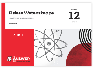 Graad 12 Fisiese Wetenskappe 3-in-1 KABV