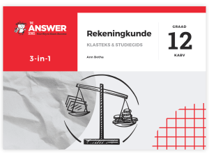 Graad 12 Rekeningkunde 3-in-1 KABV