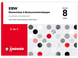 Graad 8 EBW 3-in-1 Boek & Template (STEL)