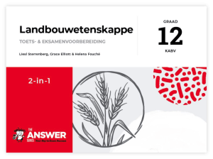 Graad 12 Landbouwetenskappe 2-in-1 KABV