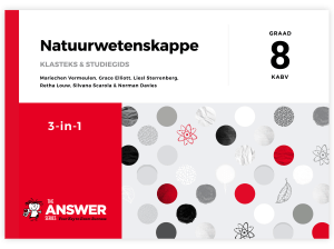 Graad 8 Natuurwetenskappe 3-in-1