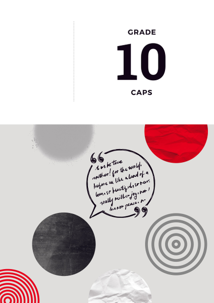 The Answer Series Grade 10 ENGLISH HOME LANGUAGE 3in1 CAPS Study Guide