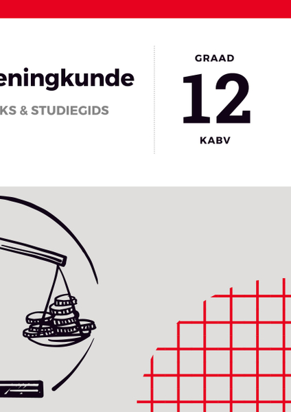 The Answer Series Graad 12 REKENINGKUNDE 3in1 KABV Studiegids