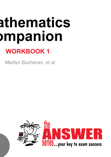 The Answer Series Grade 9 MATHEMATICS COMPANION WORKBOOK 1 Study Guide