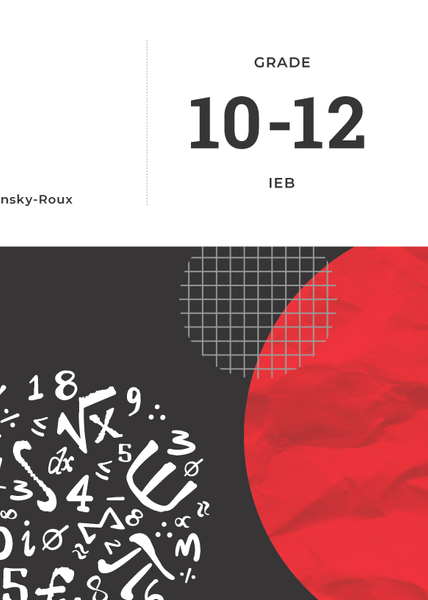 The Answer Series Grade 12 FURTHER STUDIES MATHS: ELECTIVE STATISTICS Study Guide